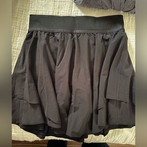 Lululemon court rival tennis skirt long- Black